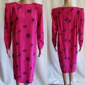 Liz Claiborne Vintage Dress 1980s